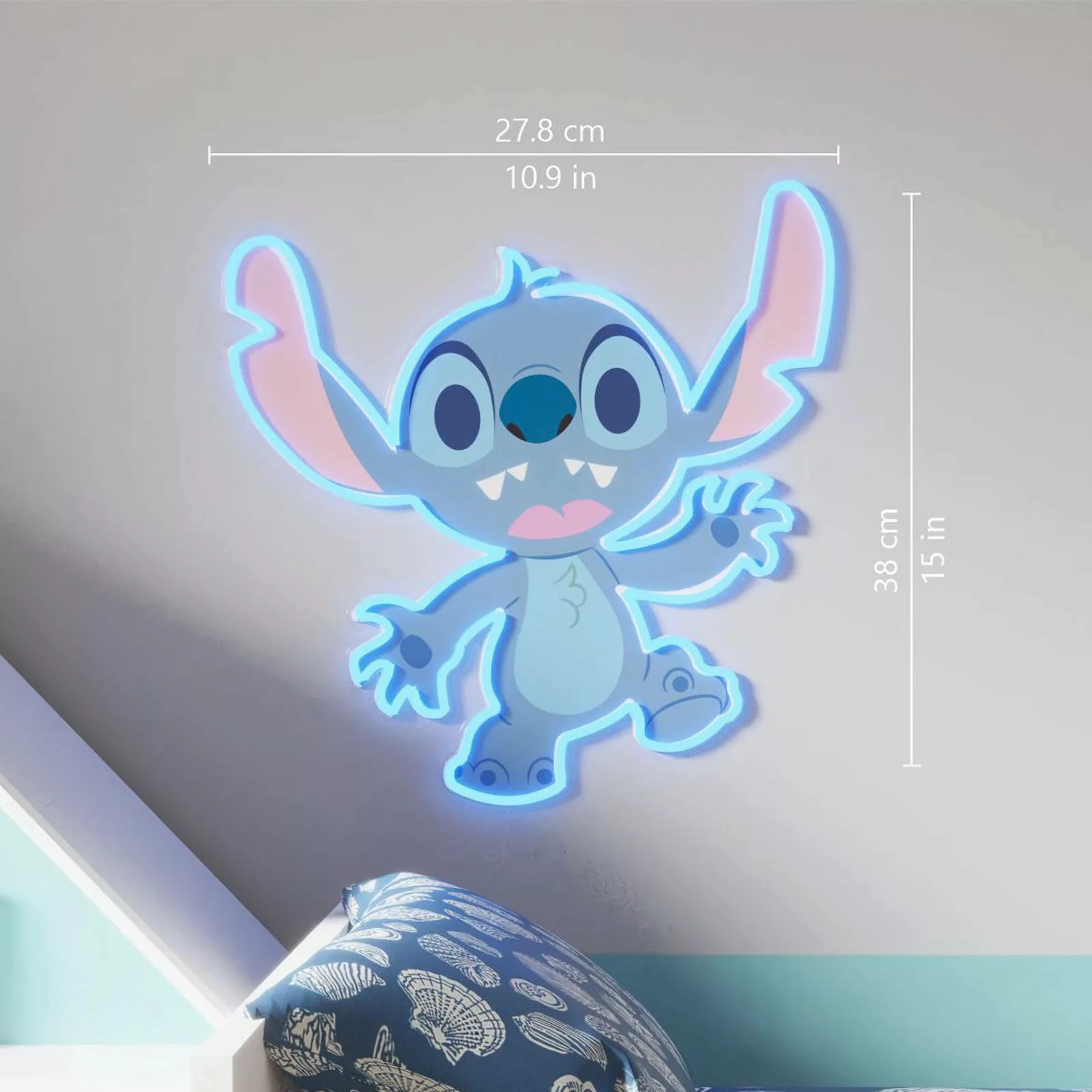 YellowPop Disney Stitch Body LED-Wandleuchte günstig online kaufen