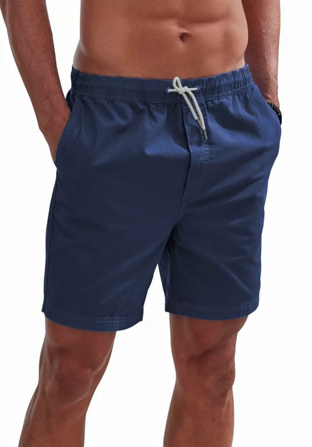 John Devin Shorts Bermuda kurze Hose aus elastischer, gewebter Baumwollqual günstig online kaufen