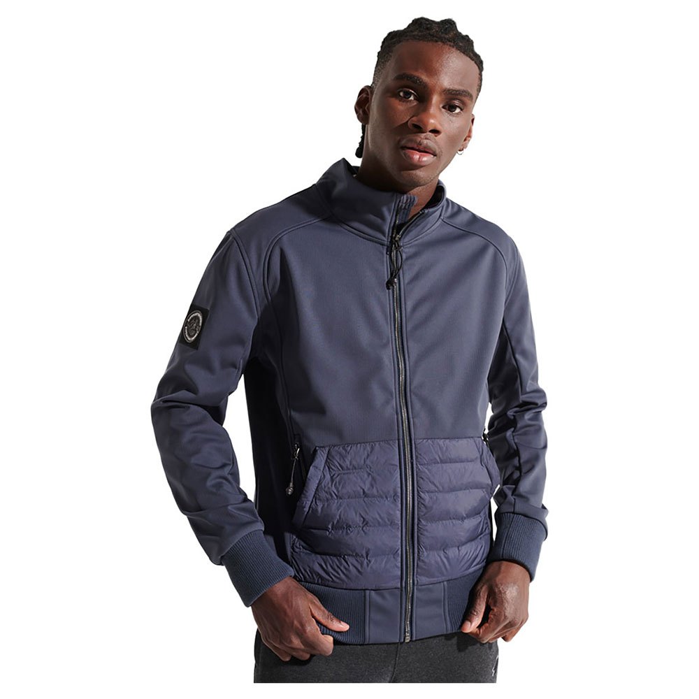 Superdry Bonded Soft Shell Jacke M Eclipse Navy günstig online kaufen