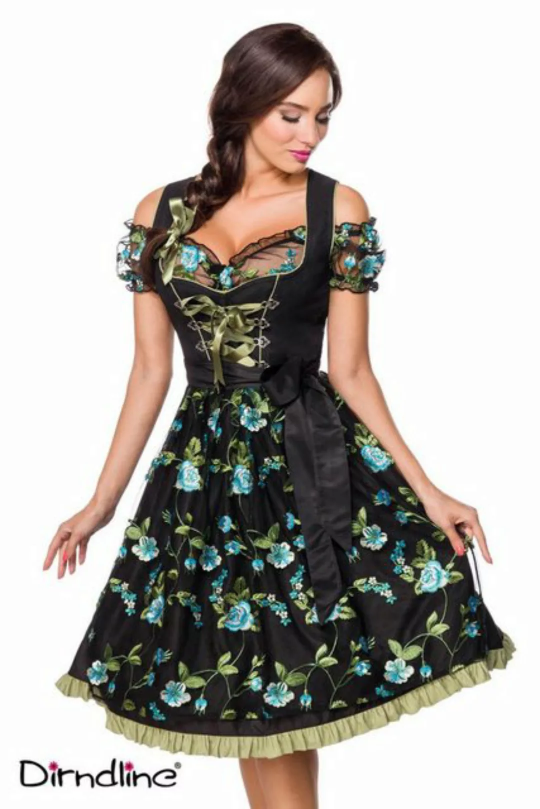 Dirndline Dirndl Dirndl Tracht Kleid Wiesn Wasn Oktoberfest Volksfest Bayer günstig online kaufen