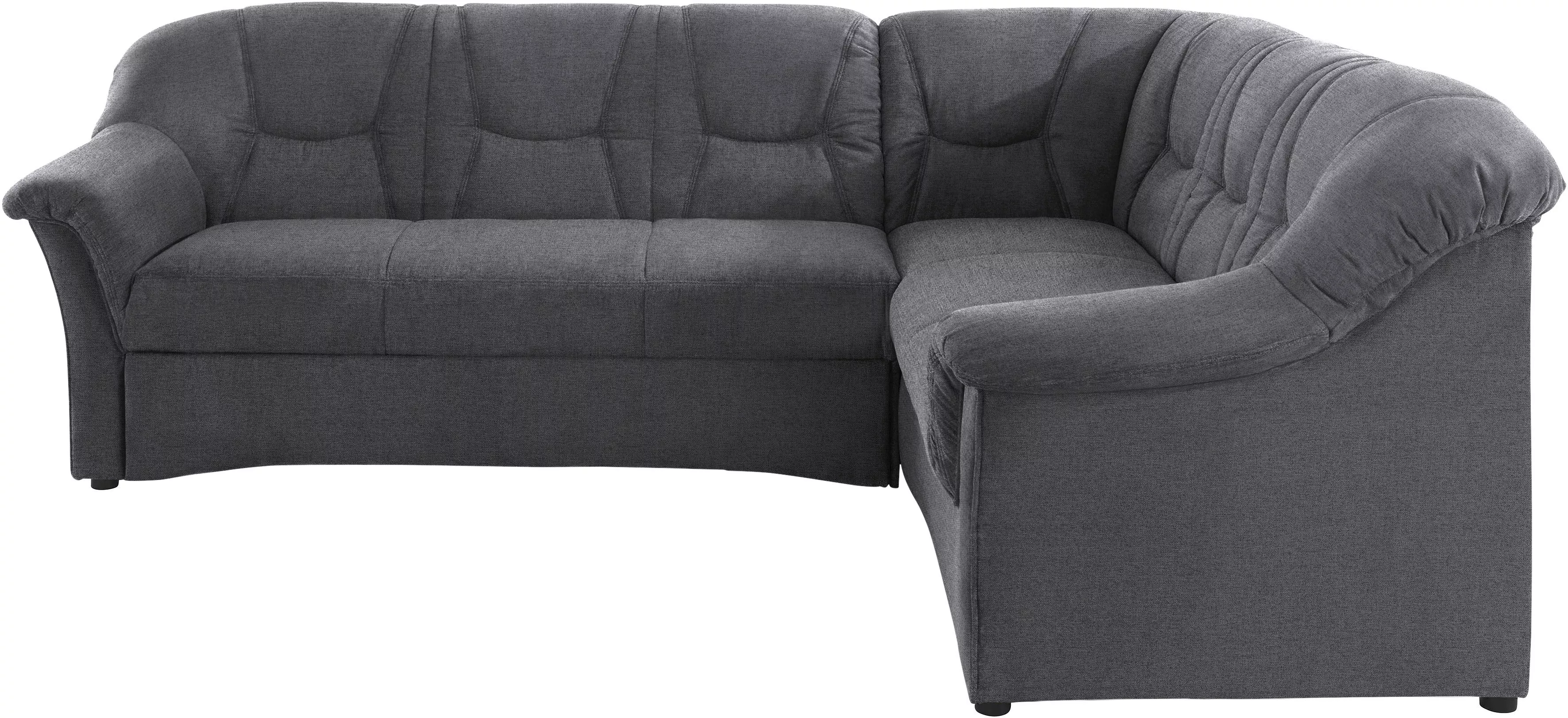 DOMO collection Ecksofa "Sarafina L-Form", wahlweise mit Bettfunktion, opti günstig online kaufen