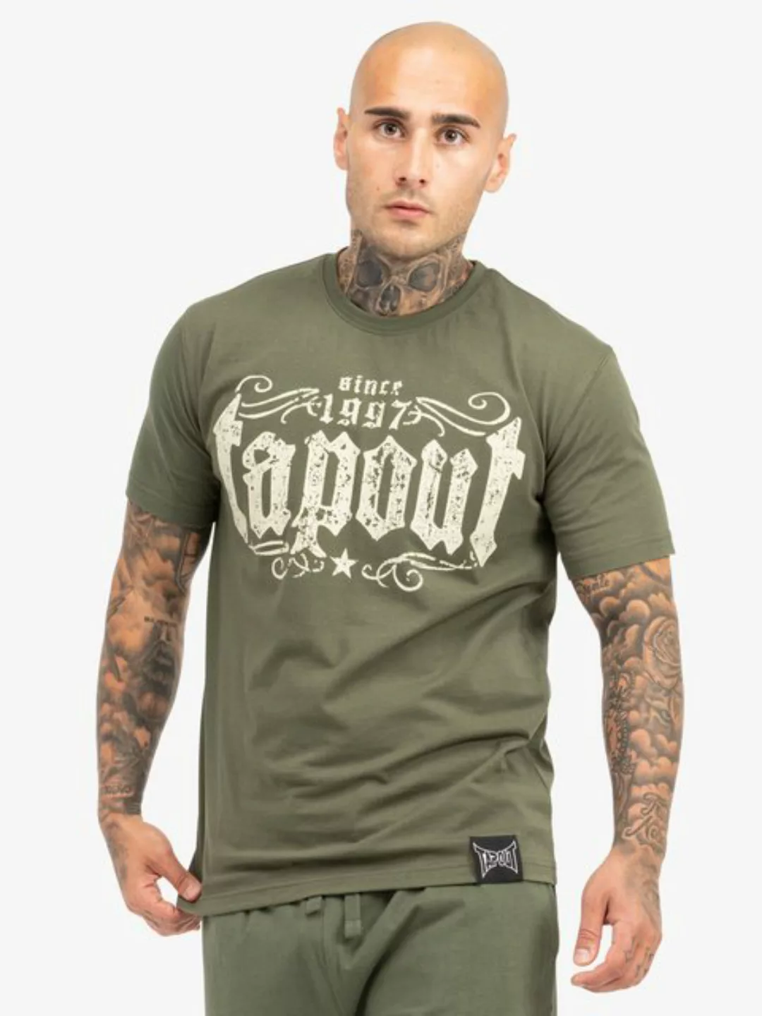 TAPOUT T-Shirt CRASHED (1-tlg) günstig online kaufen