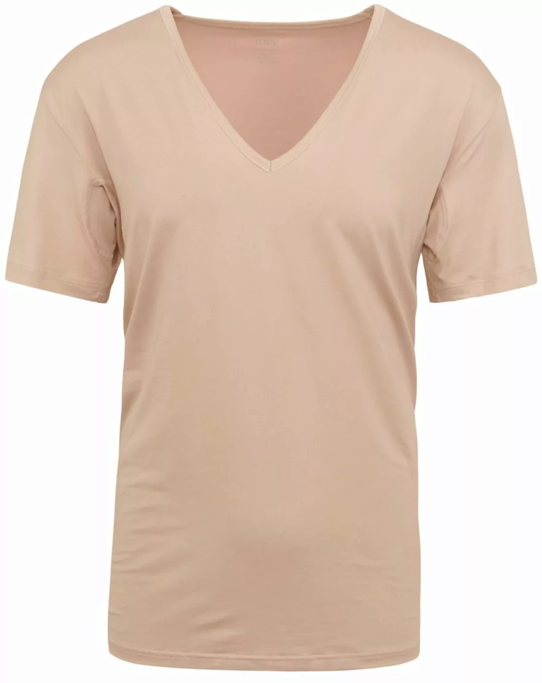 Mey Dry Cotton V-Ausschnitt T-Shirt Beige - Größe 4XL günstig online kaufen