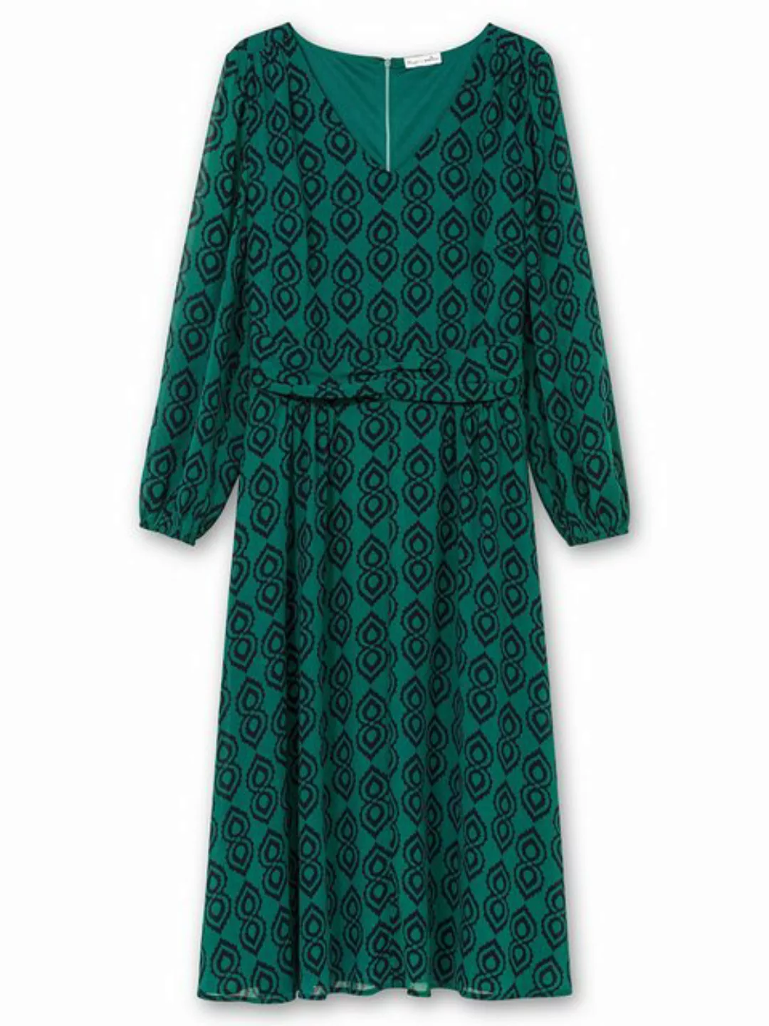 sheego by Joe Browns Chiffonkleid "Große Größen", mit grafischem Muster, au günstig online kaufen