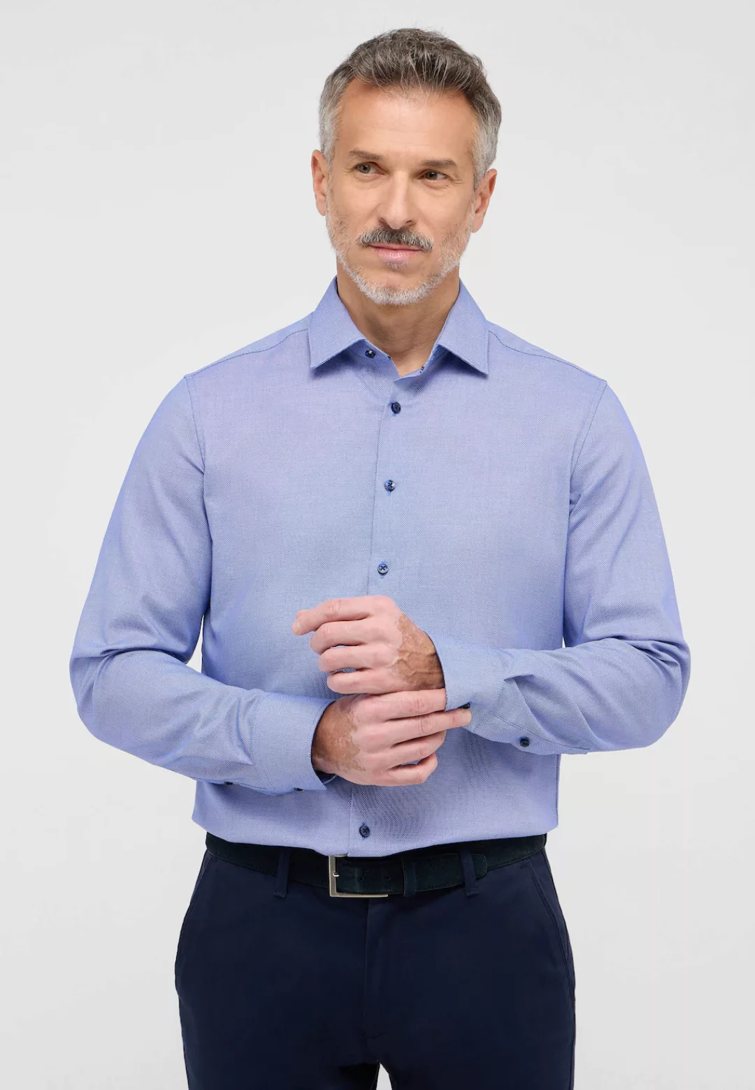 Eterna Langarmhemd "SLIM FIT", NON IRON (bügelfrei) günstig online kaufen