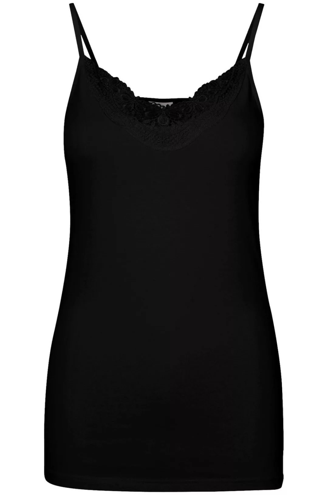 Vero Moda Damen Spaghettiträger - Top VMINGE LACE SINGLET günstig online kaufen