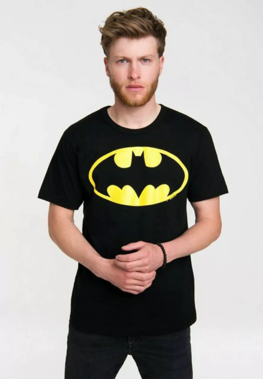 LOGOSHIRT T-Shirt Batman - Logo mit coolem Logo günstig online kaufen