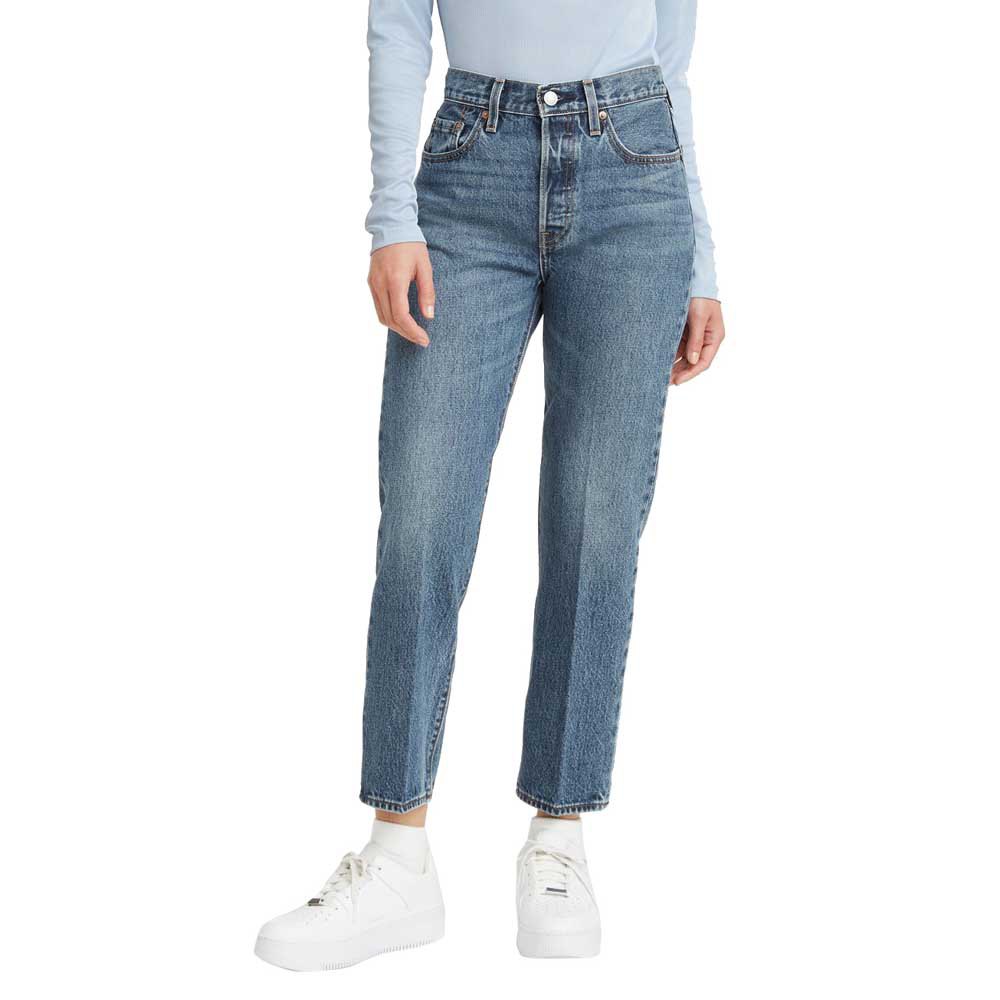 Levi's – 501 – Jeans mit hohem Bund, geradem Bein und kurzem Schnitt in mit günstig online kaufen