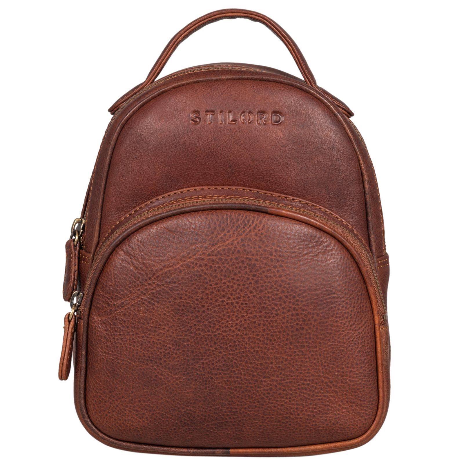 STILORD Cityrucksack "Seda" Lederrucksack Damen klein günstig online kaufen