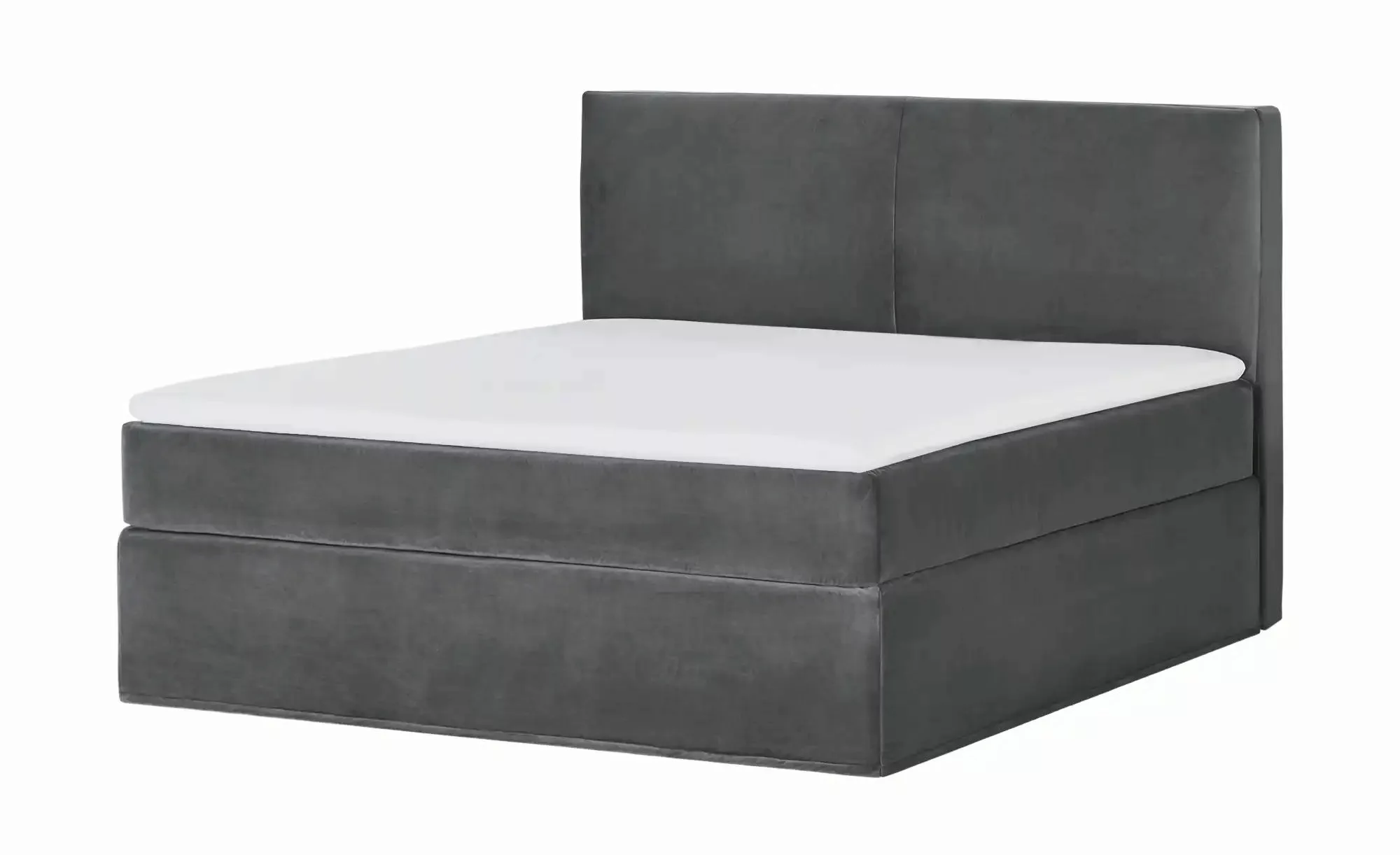 Boxi Boxspringbett 160 x 200 cm  Boxi Classic ¦ grau ¦ Maße (cm): B: 160 H: günstig online kaufen