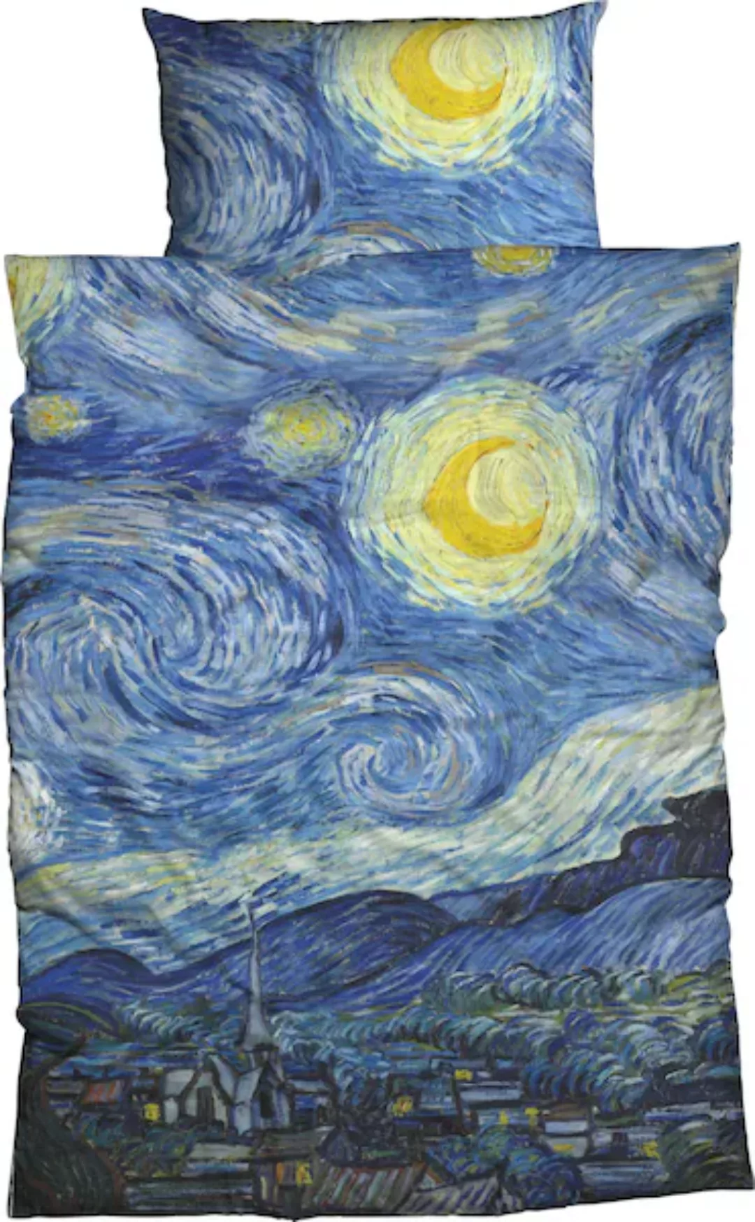 Goebel Bettwäsche »Starry Night«, (2 tlg.) günstig online kaufen