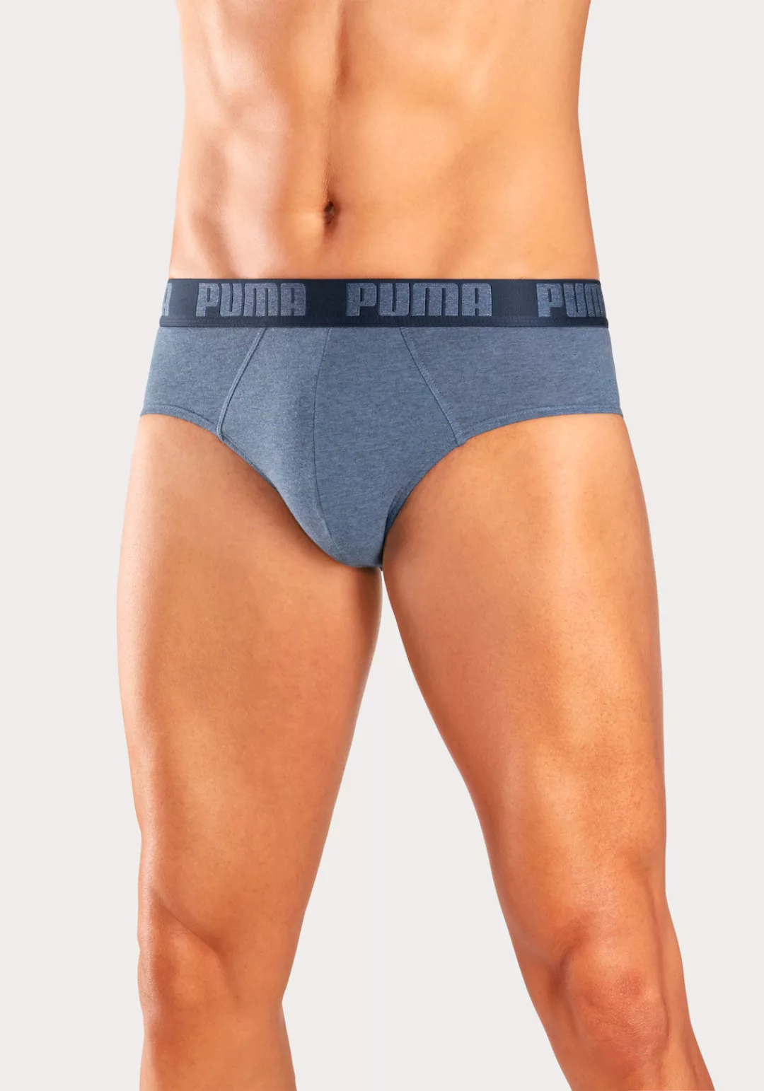 PUMA Slip, (Packung, 2er-Pack), mit Logo Webbund günstig online kaufen