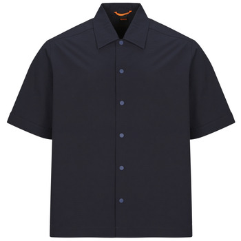 BOSS Lapoully Short Sleeve Hemd Navy - Größe XL günstig online kaufen