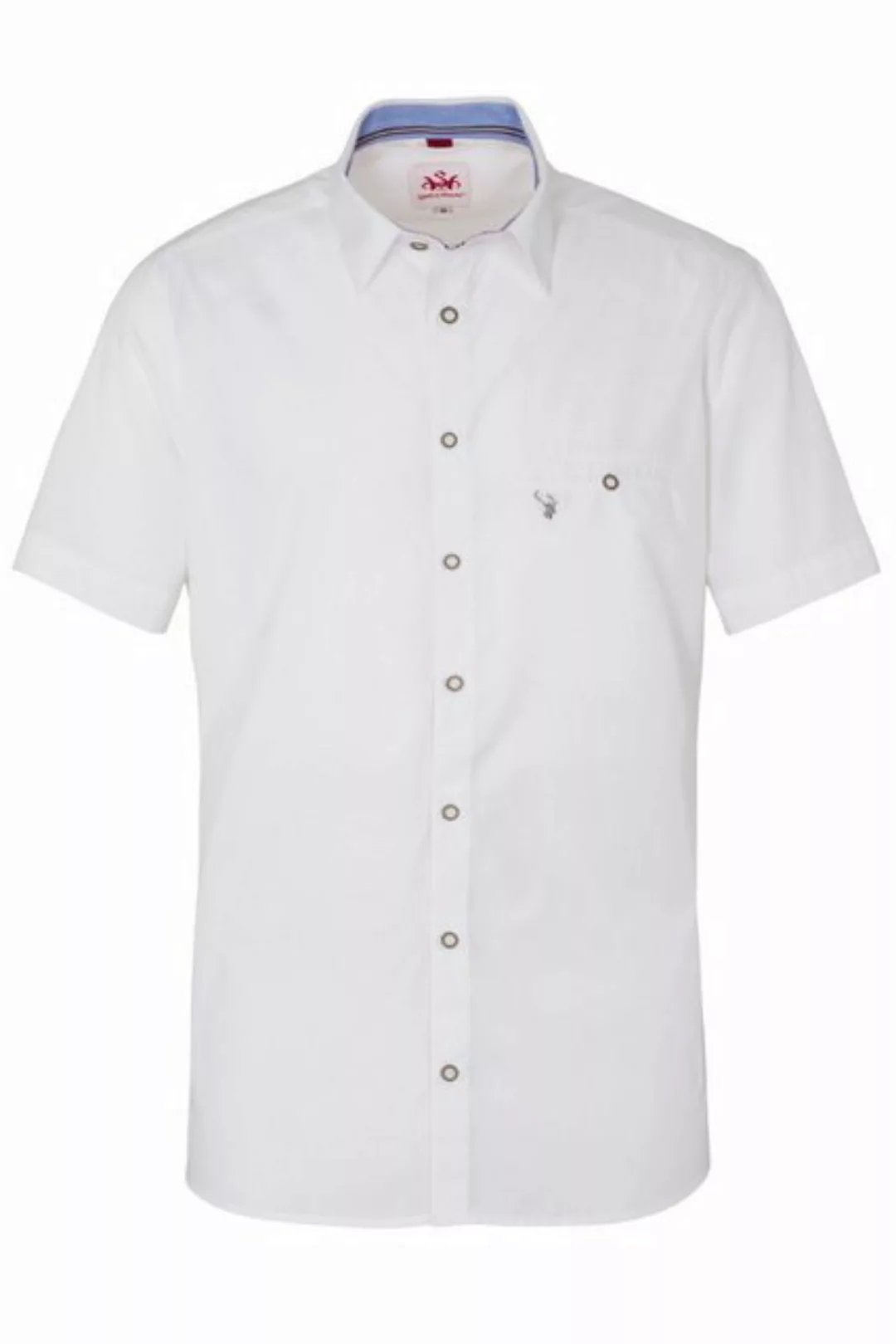 Spieth & Wensky Trachtenhemd Trachtenhemd - PERDIX KA - weiß/hellblau, weiß günstig online kaufen