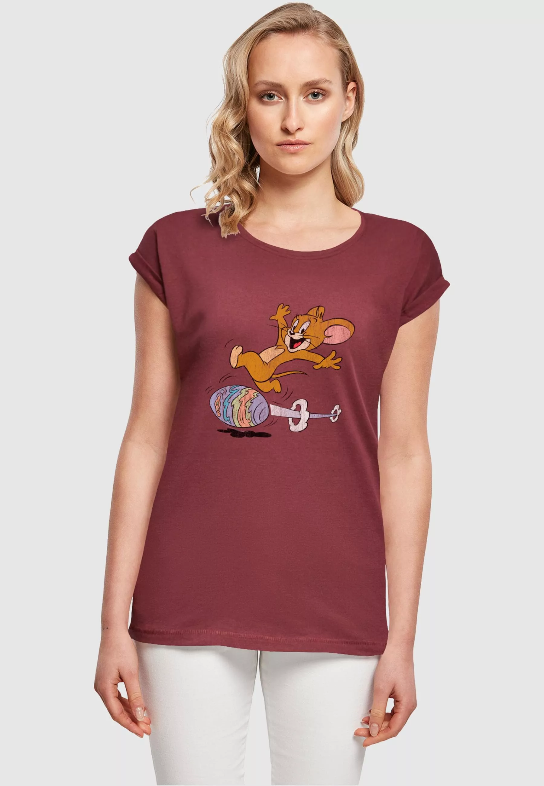 ABSOLUTE CULT T-Shirt "ABSOLUTE CULT Damen Ladies Tom and Jerry - Egg Run T günstig online kaufen