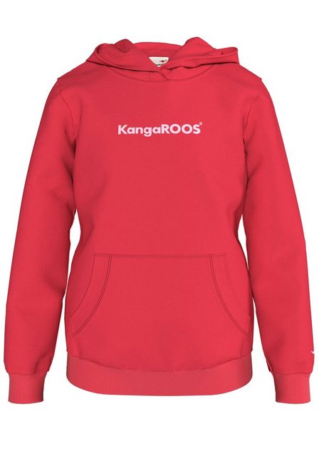 KangaROOS Kapuzensweatshirt Hoodie mit Logoprint Langarm, bedruckt, aus Swe günstig online kaufen