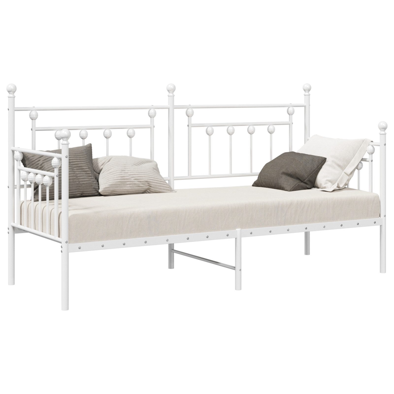vidaXL Bett Tagesbett Weiß 75x190 cm günstig online kaufen