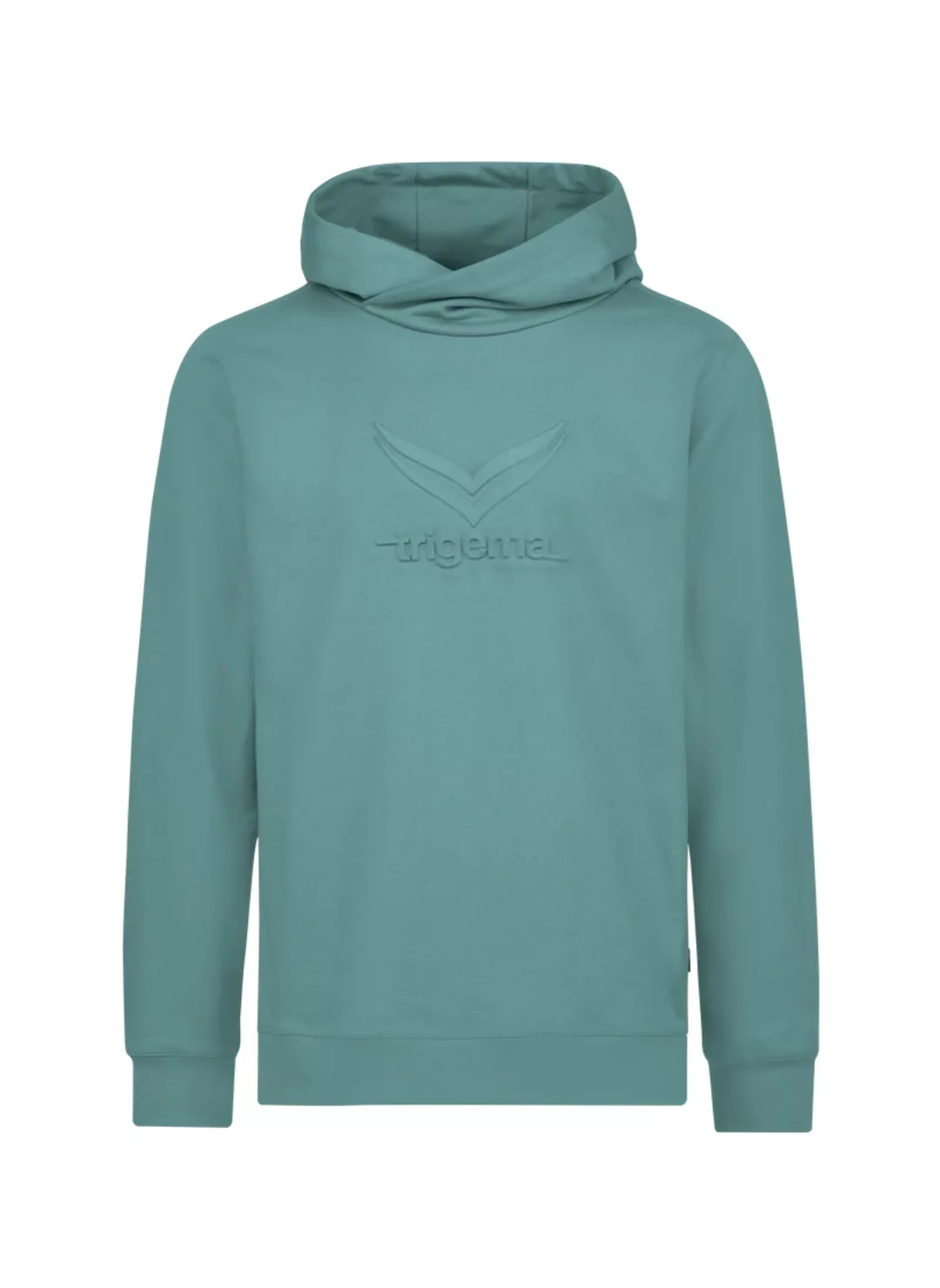 Trigema Kapuzensweatshirt "TRIGEMA Kapuzenpullover mit großem 3D-Motiv" günstig online kaufen