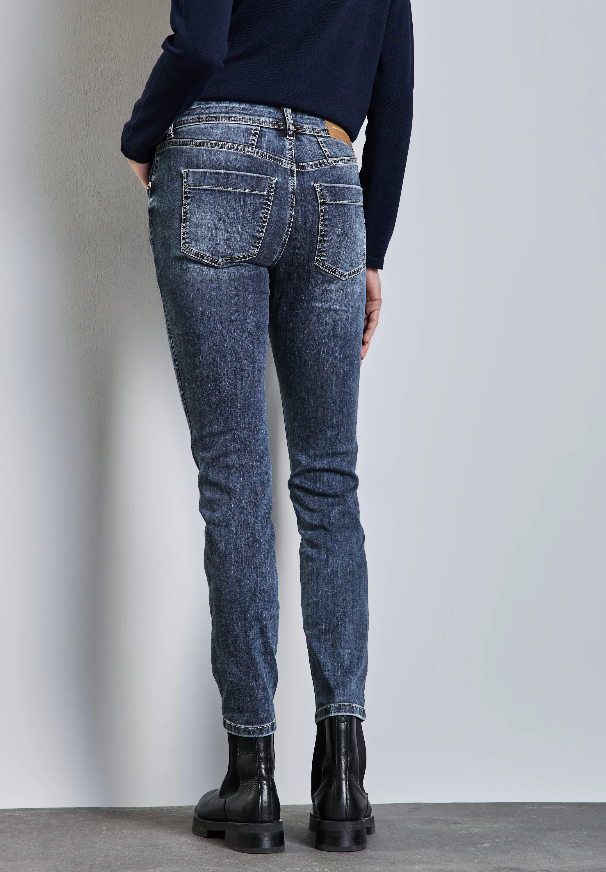 STREET ONE Slim-fit-Jeans Style YORK im günstig online kaufen