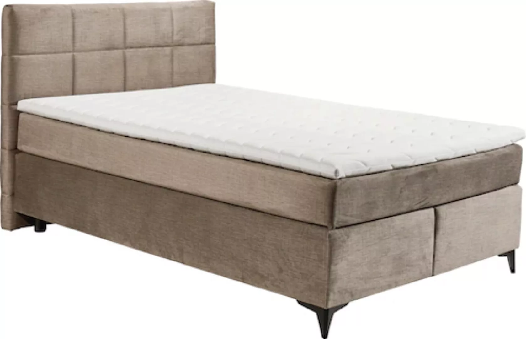 ED EXCITING DESIGN Boxspringbett »Navarra«, wahlweise mit Matratze günstig online kaufen