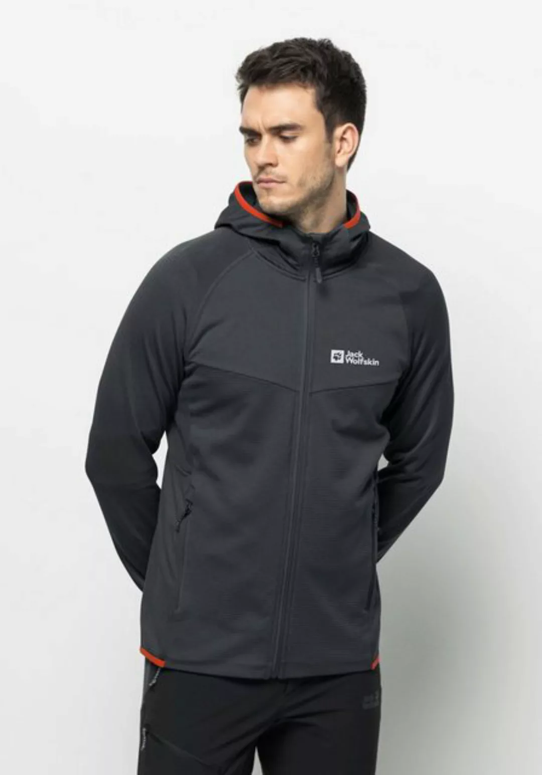 Jack Wolfskin Fleecejacke HYDRO GRID HOODED FZ M günstig online kaufen