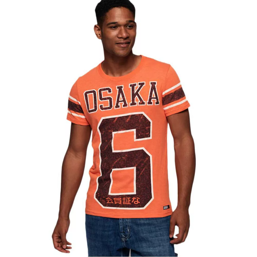 Superdry Osaka 6 Quarterback XS Frontier Orange günstig online kaufen