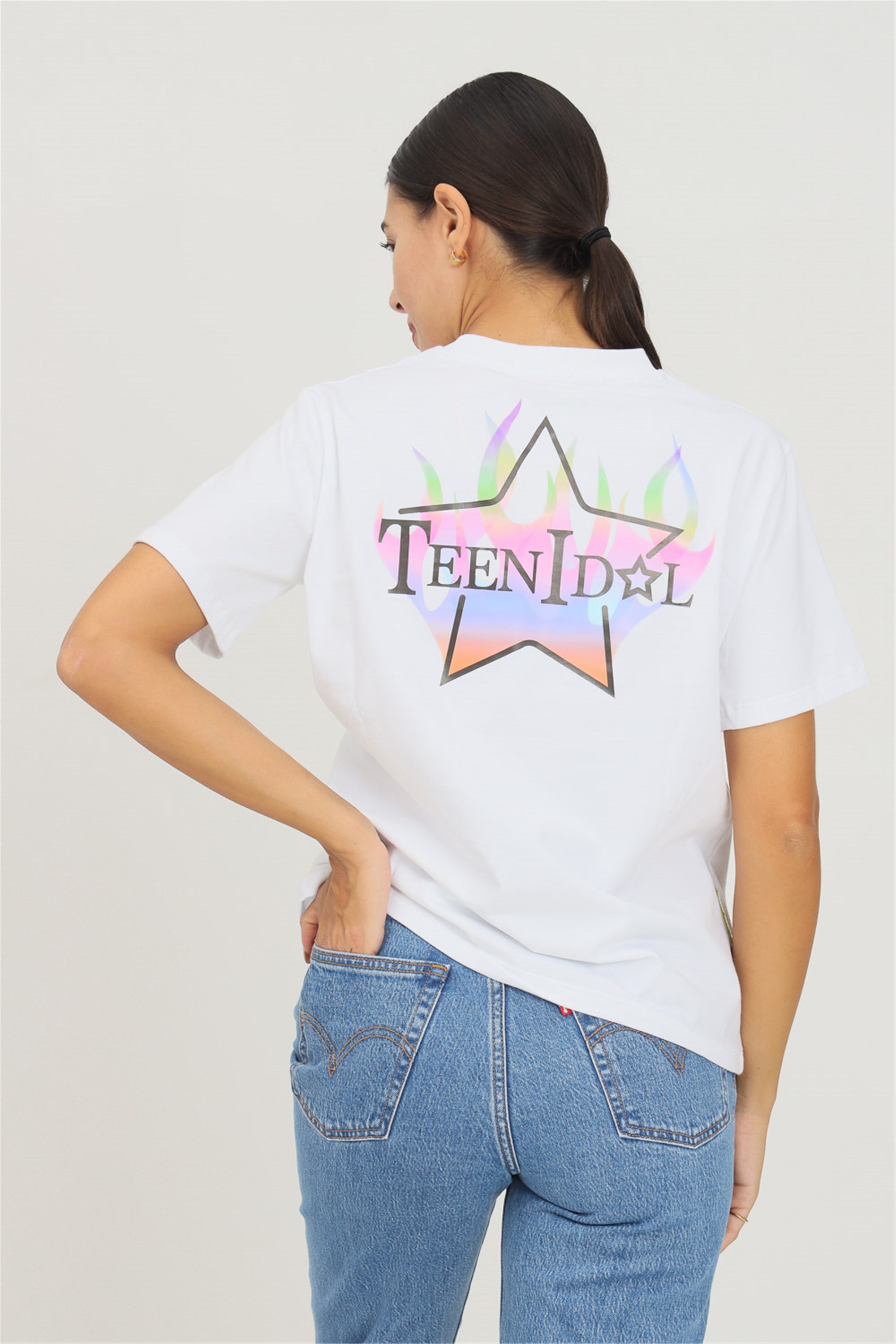 teen idol T-Shirt Unisex weiß günstig online kaufen