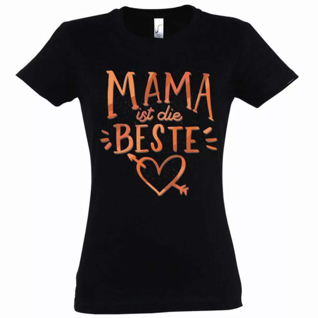 Youth Designz T-Shirt Mama Ist Die Beste Damen T-Shirt mit trendigem Frontp günstig online kaufen