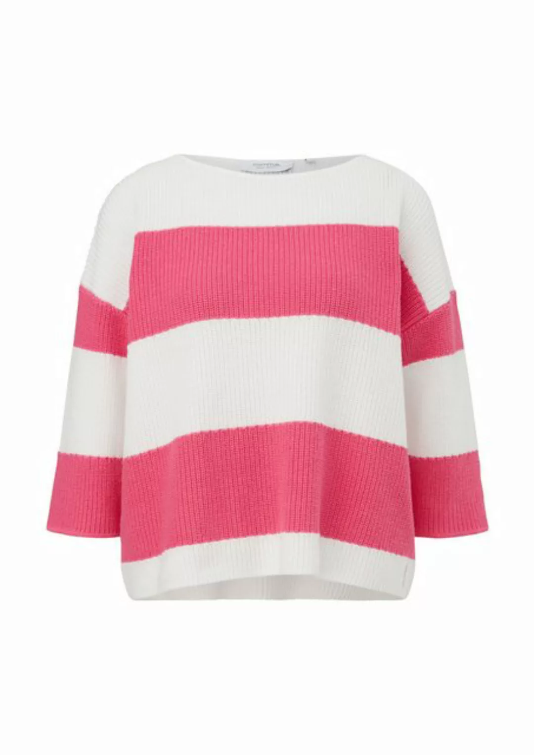 comma casual identity Sweatshirt Strickpullover, LILAC/PINK günstig online kaufen