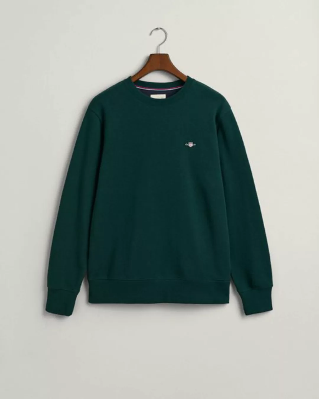 Gant Sweatshirt "REG SHIELD C-NECK SWEAT", mit Logostickerei auf der Brust günstig online kaufen