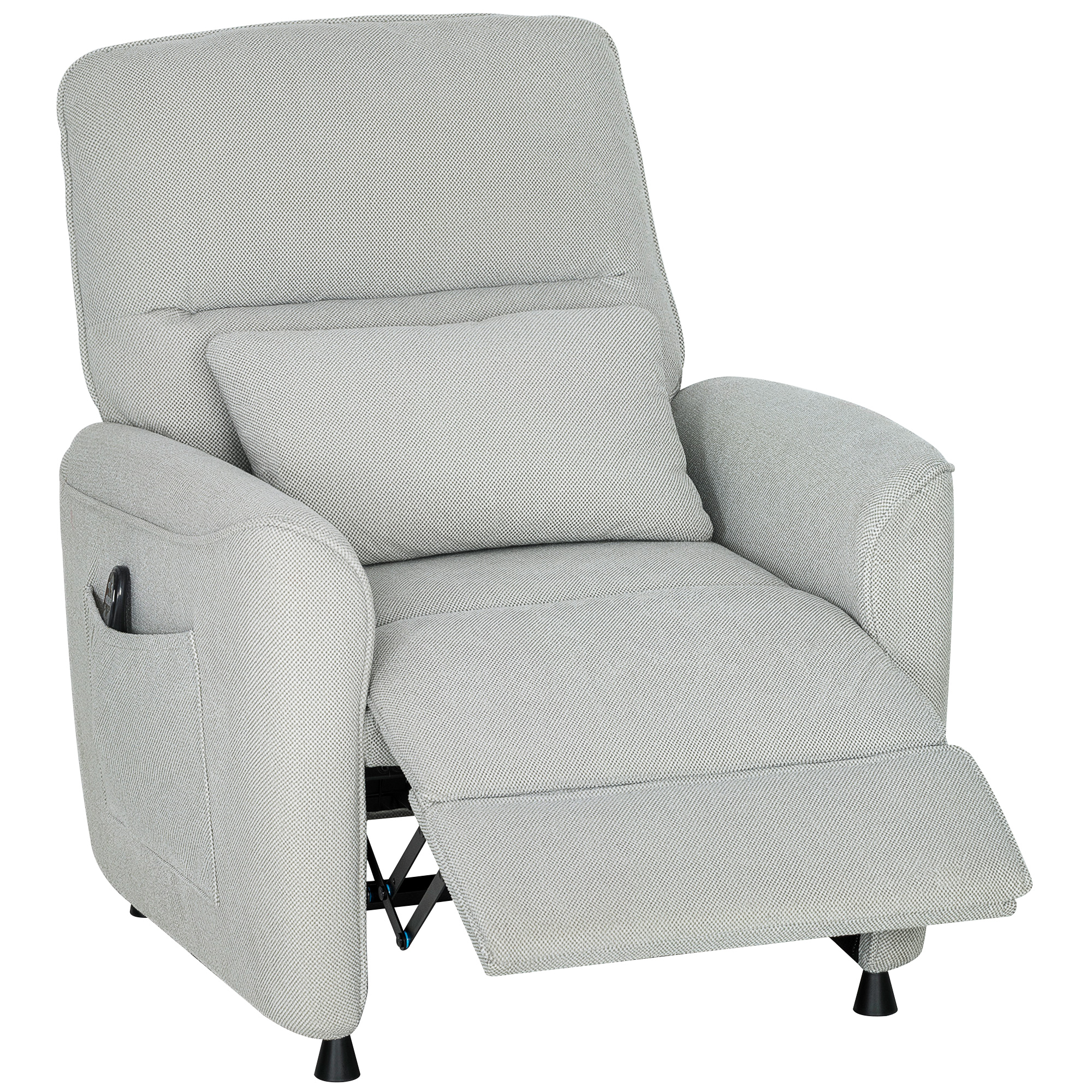 HOMCOM Elektrischer Massagesessel mit Heizfunktion, leise, 150° Liegesessel günstig online kaufen
