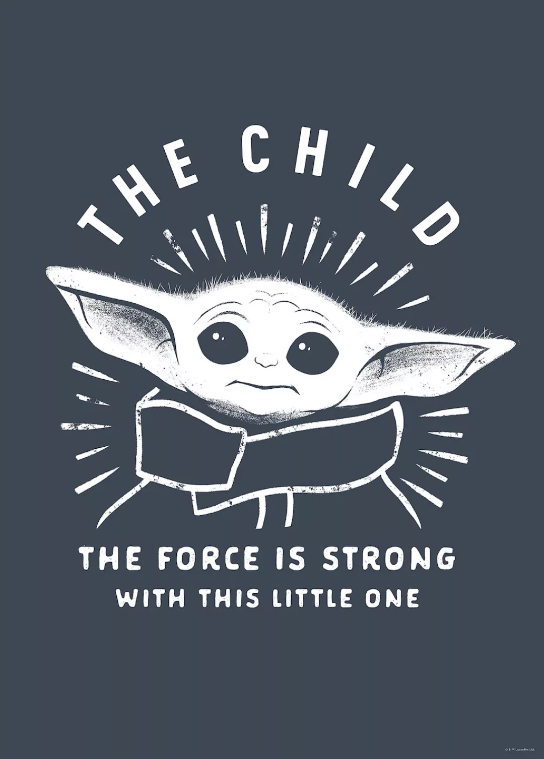 Komar Wandbild »Mandalorian The Child Iconic«, Disney-Star Wars, (1 St.), K günstig online kaufen