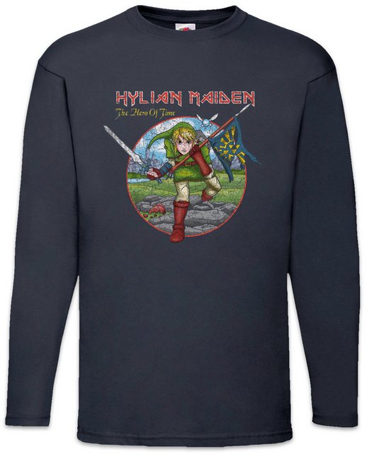 Urban Backwoods Langarmshirt Hylian Maiden Langarm T-Shirt Zelda Game Gamer günstig online kaufen