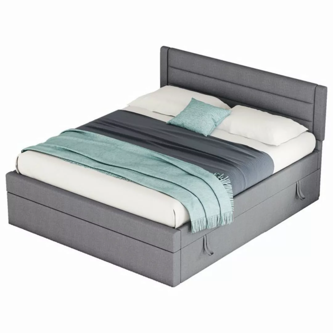 HAUSS SPLOE Funktionsbett 140 x 200 mit Lattenrost und Metallrahmen, Großer günstig online kaufen