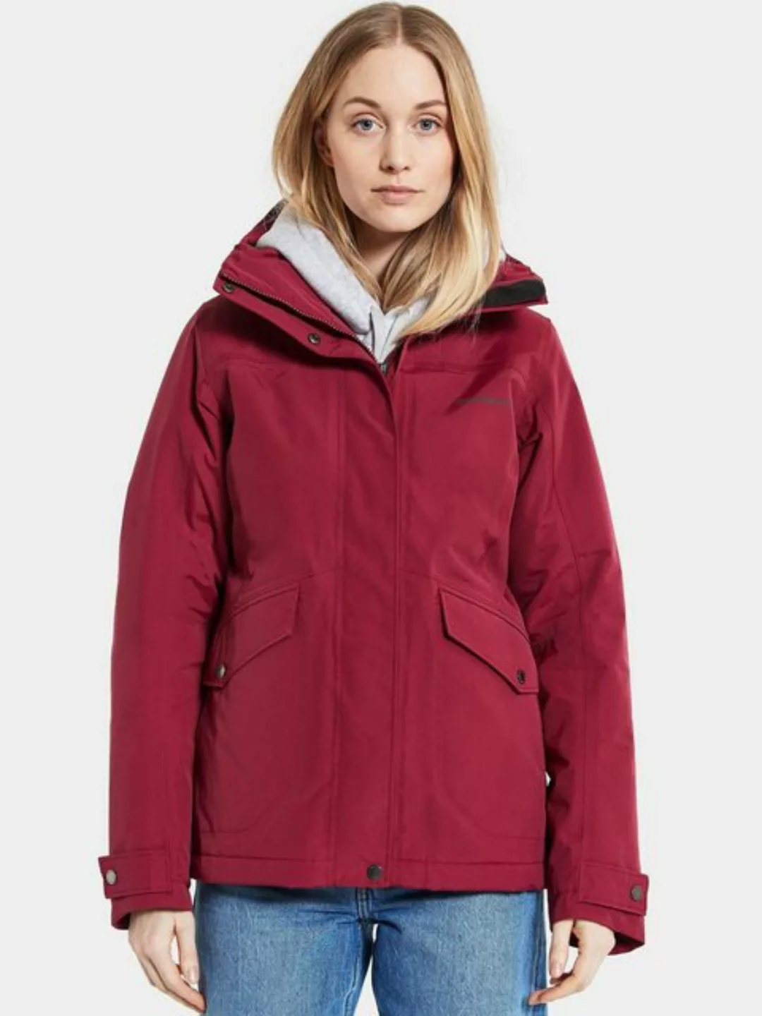 Didriksons Funktionsjacke VANJA WNS JKT Ruby Red günstig online kaufen