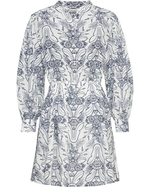 Marc O'Polo Midikleid Kleid mit Allover-Print günstig online kaufen