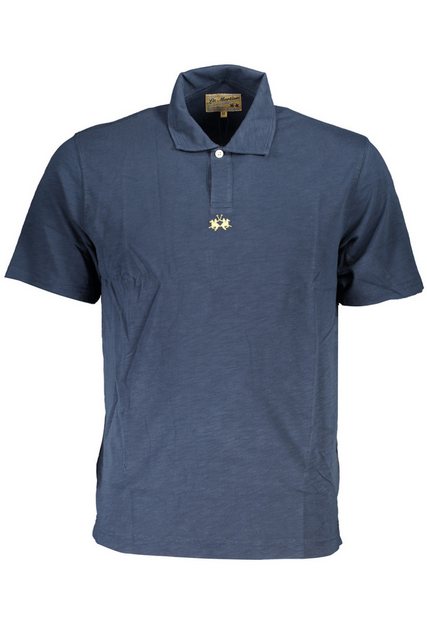 La Martina Poloshirt Herren Kurzarm Polo Blau – Regular Fit mit günstig online kaufen