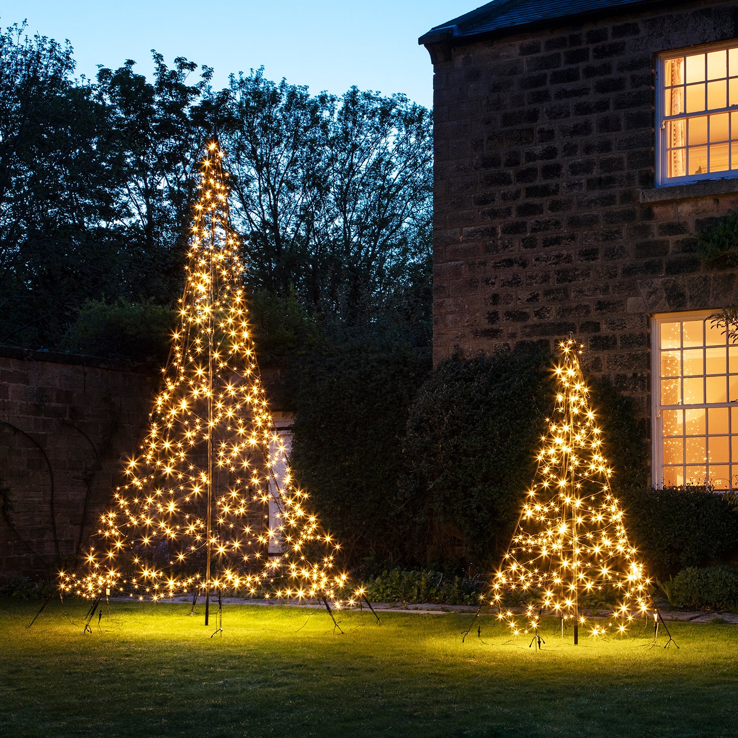 2er Set Fairybell LED Weihnachtsbaum Figuren warmweiß außen günstig online kaufen