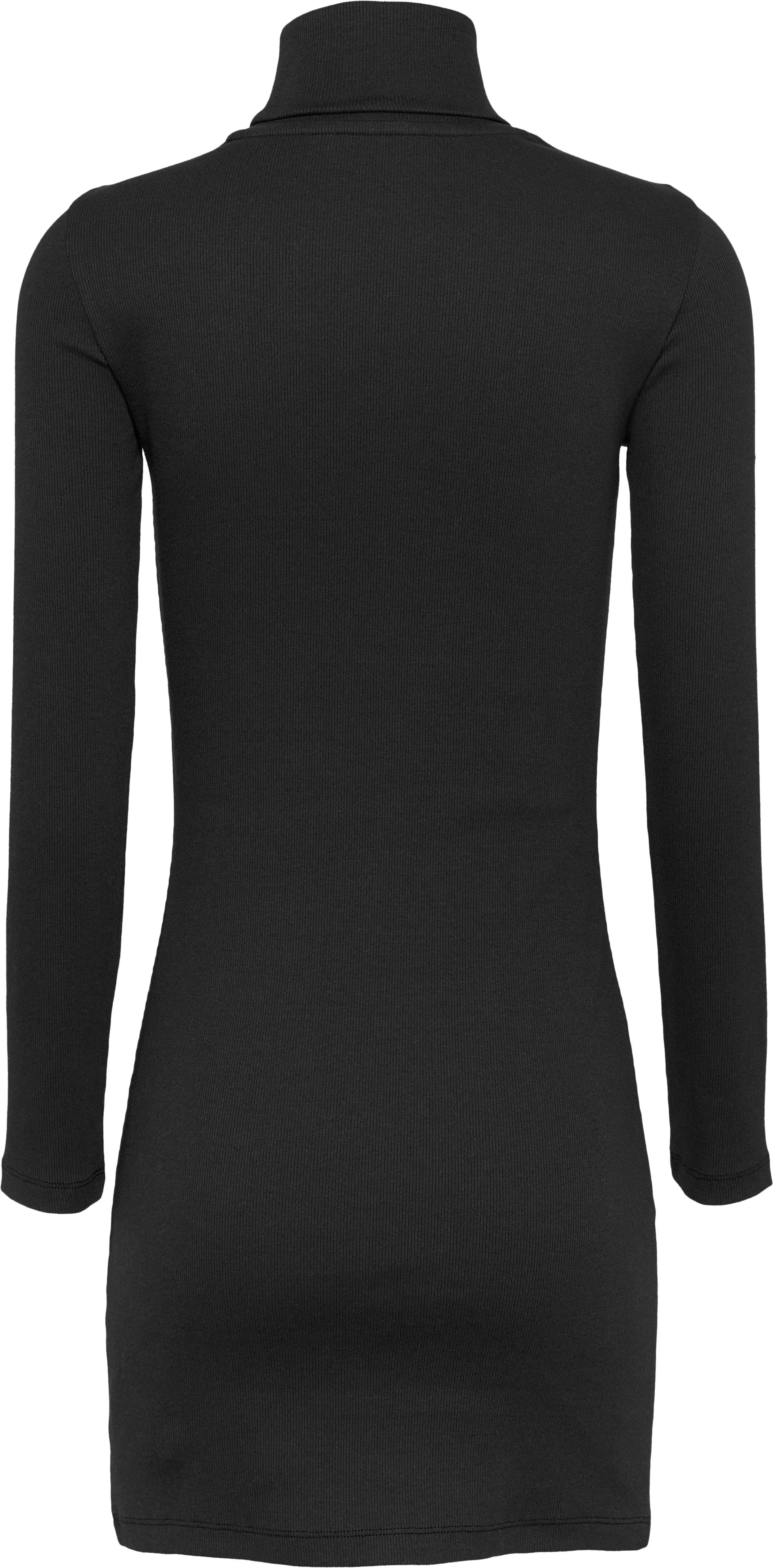 Tommy Jeans Jerseykleid TJW ESSENTIAL TURTLENECK BODYCON mit gerippter Stru günstig online kaufen