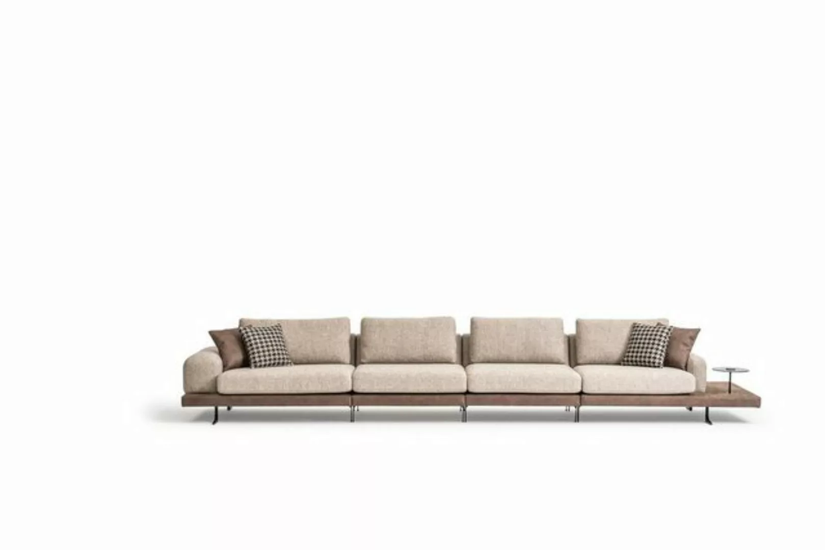 JVmoebel Big-Sofa Luxus Sofa 6 Sitzer Couch Polster Textil Wohnzimmer Moder günstig online kaufen