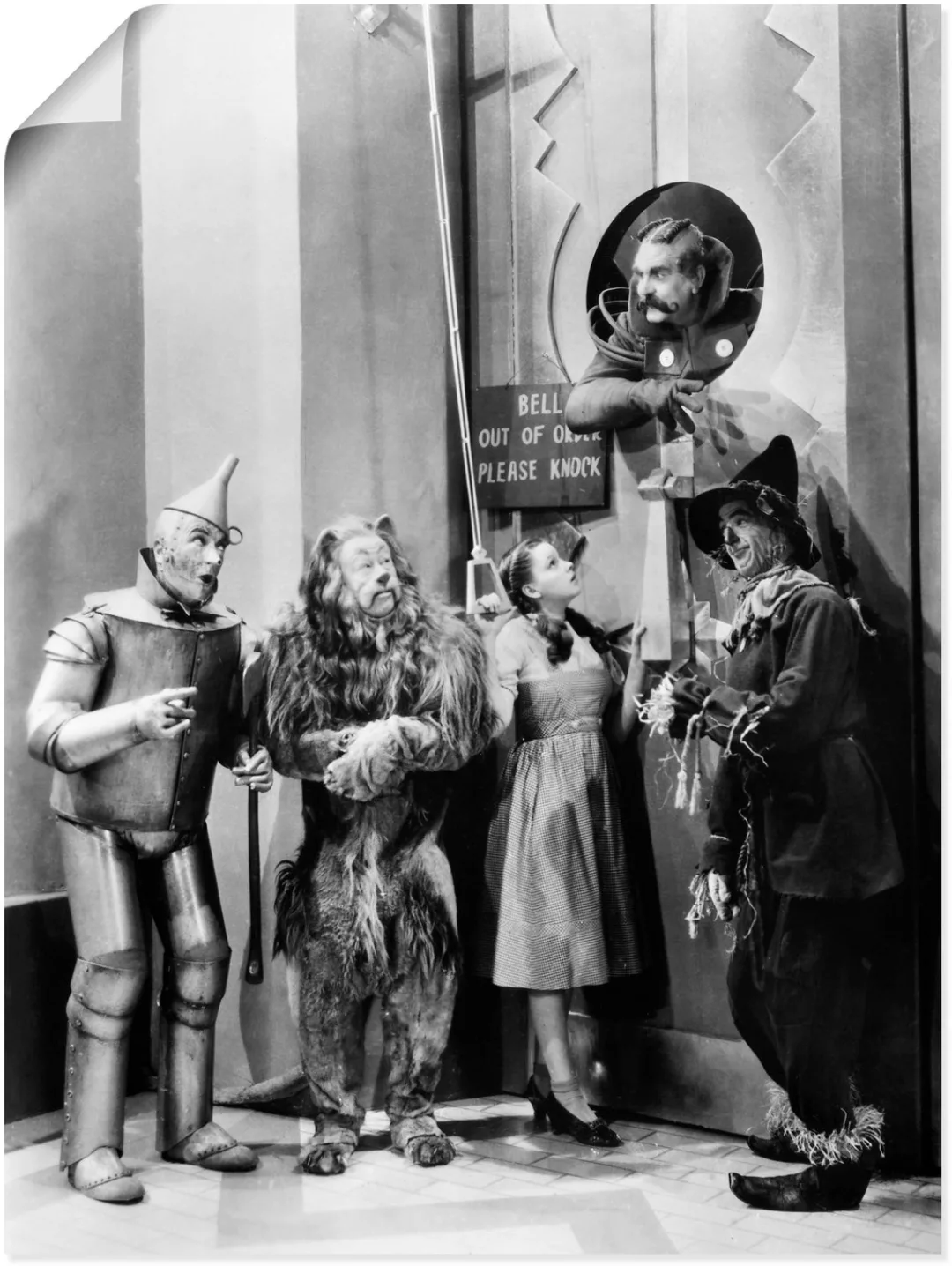Artland Poster "Der Zauberer von Oz 1939", Film, (1 St.), als Alubild, Lein günstig online kaufen
