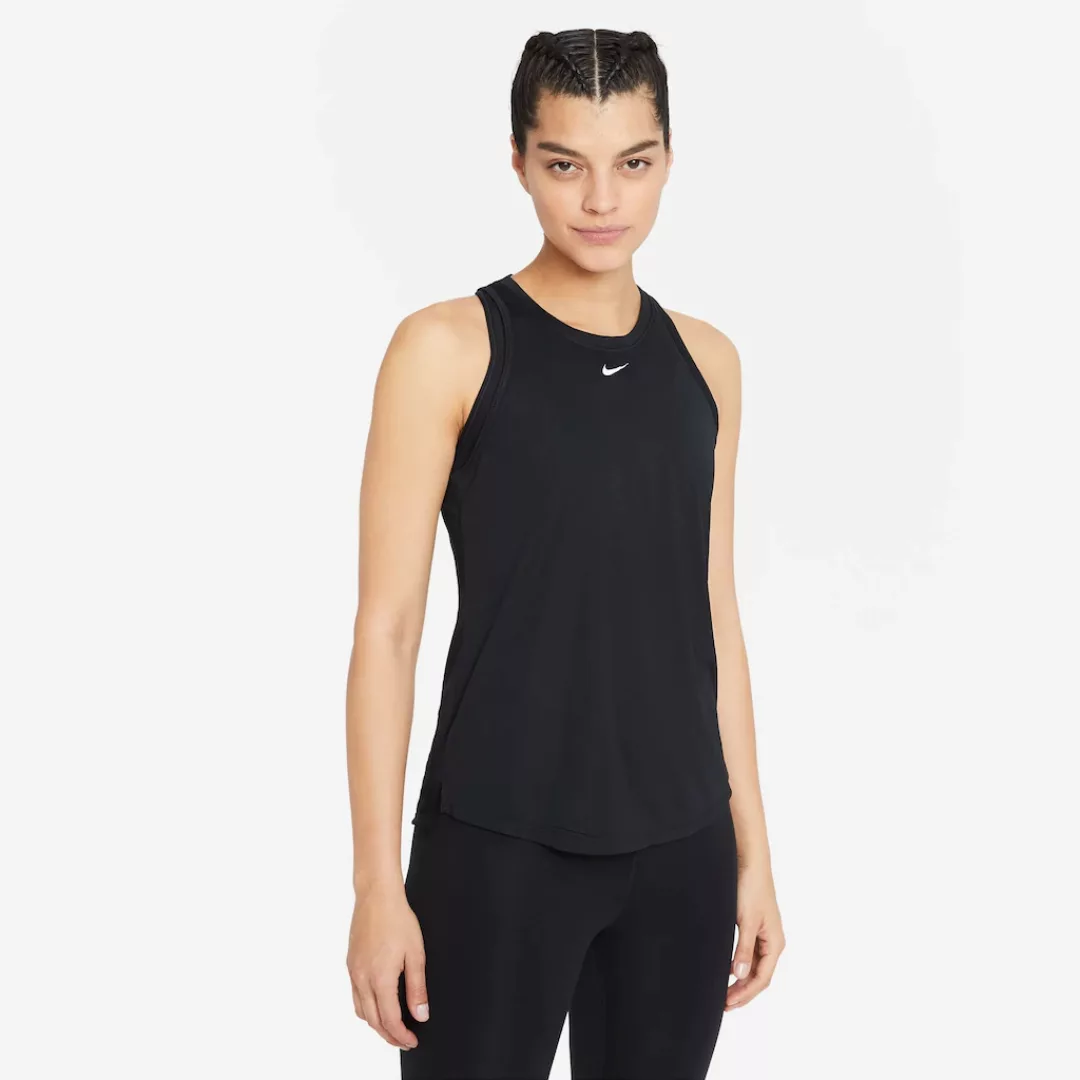 Nike Dri Fit One Ärmelloses T-shirt XS Black / White günstig online kaufen