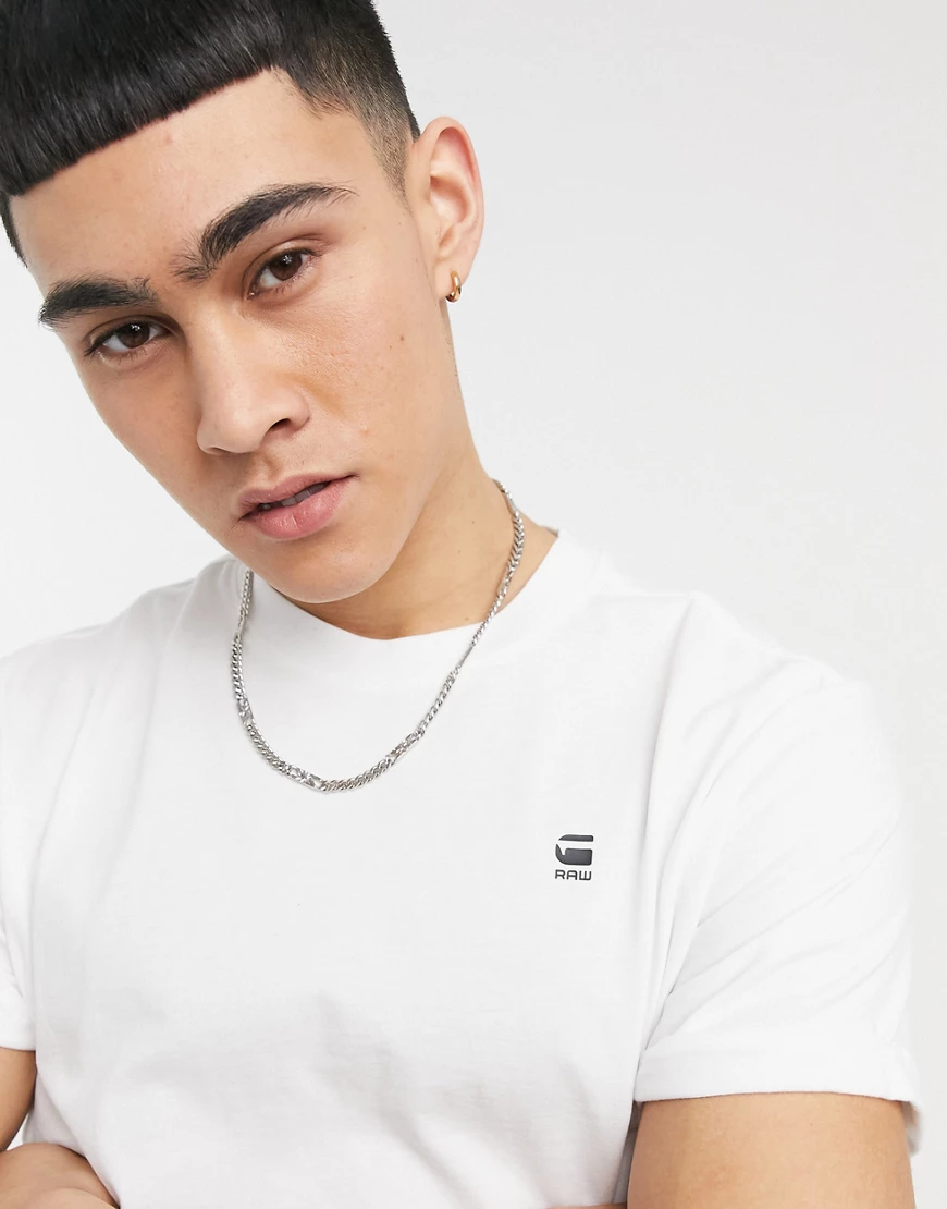 G-Star – Lash – Weißes T-Shirt günstig online kaufen