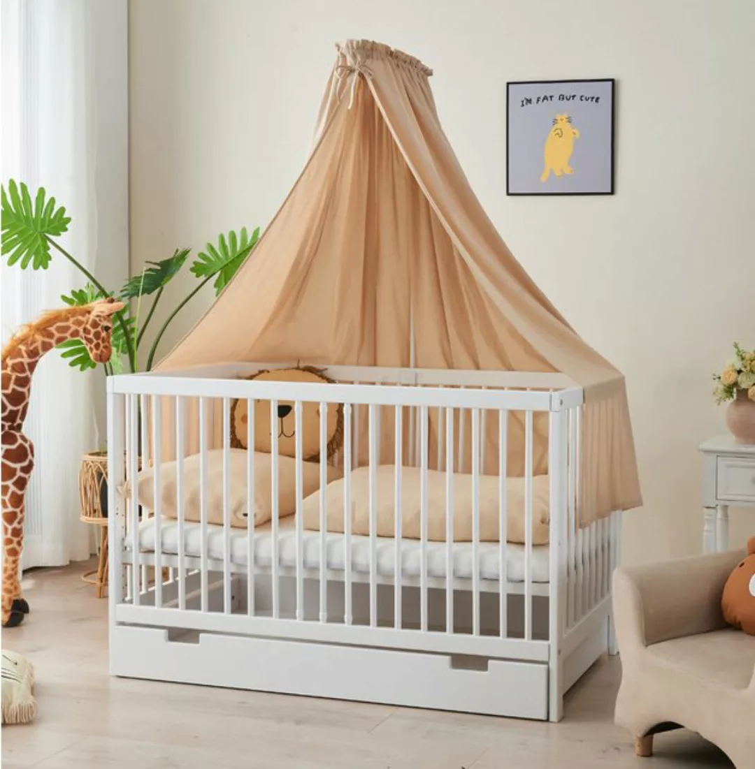 Alavya Home® Komplettbett TOBI 6-tlg.SET für Kleine Babys I 9-fach höhenver günstig online kaufen