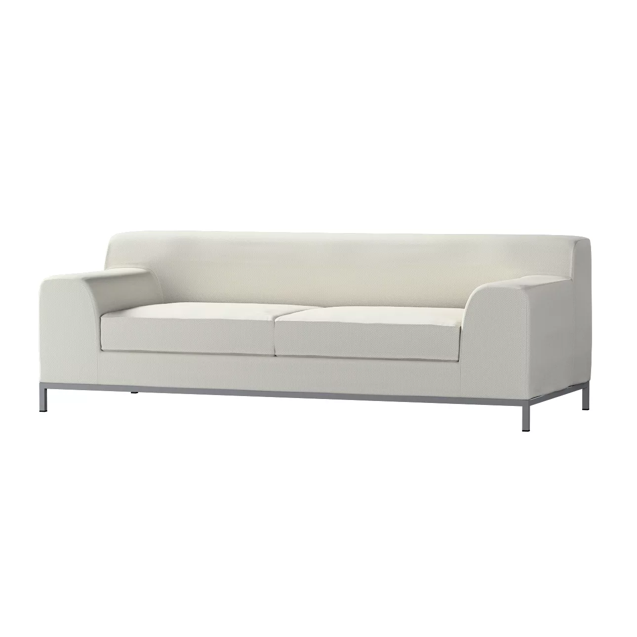 Bezug für Kramfors 3-Sitzer Sofa, hellgrau, Sofahusse, Kramfors 3-Sitzer, L günstig online kaufen