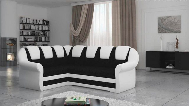 Xlmoebel Ecksofa Modern Ecksofa Sofa Holz Textil Modern Stil Wohnzimmer, 1 günstig online kaufen