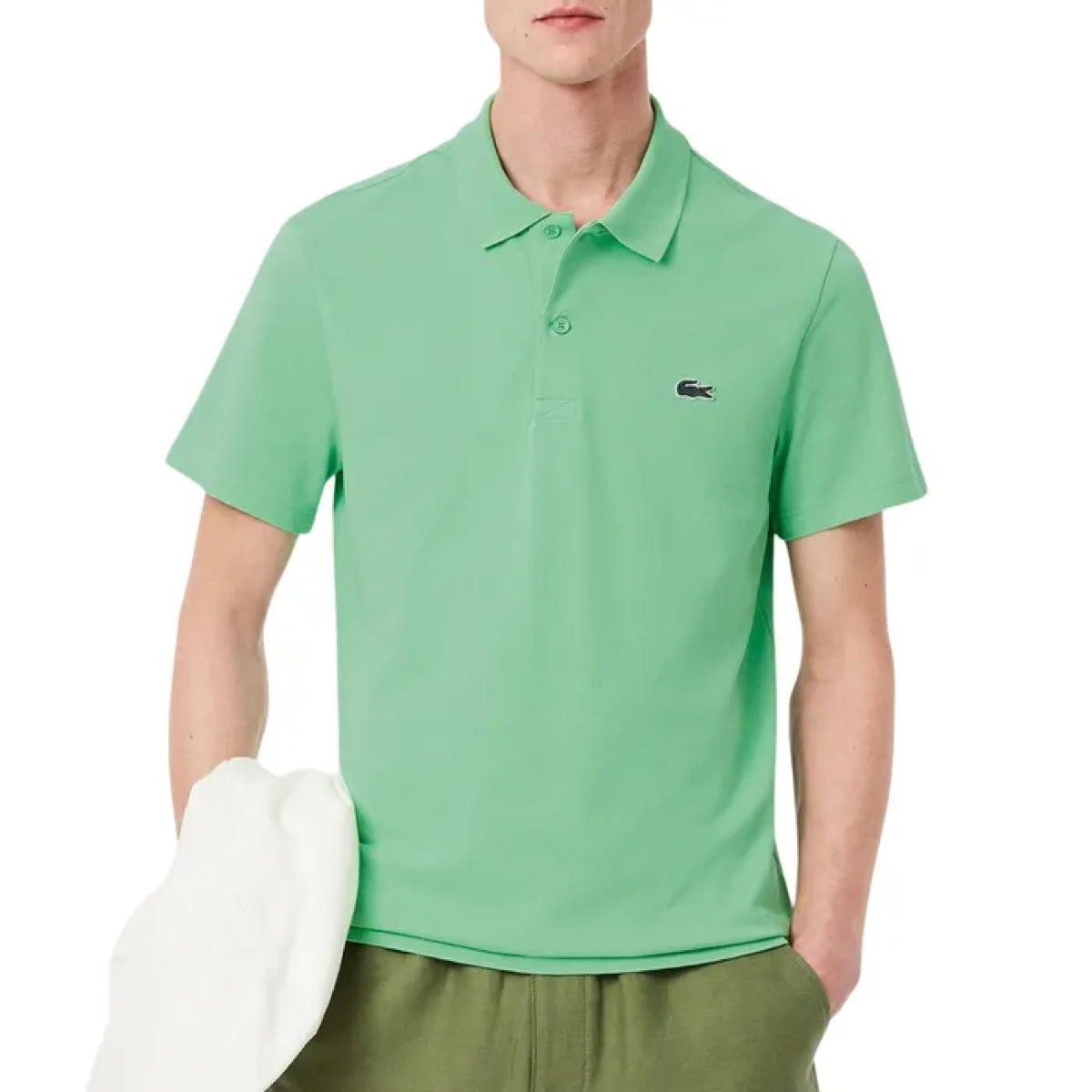 Lacoste  Poloshirt Poloshirt aus Baumwollmischung in normaler Passform günstig online kaufen