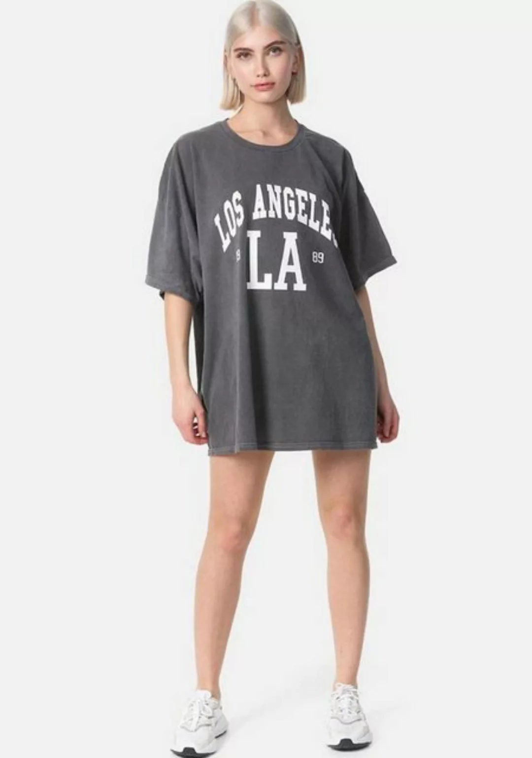 Worldclassca T-Shirt Worldclassca Oversized LA LOS ANGELES Print T-Shirt la günstig online kaufen