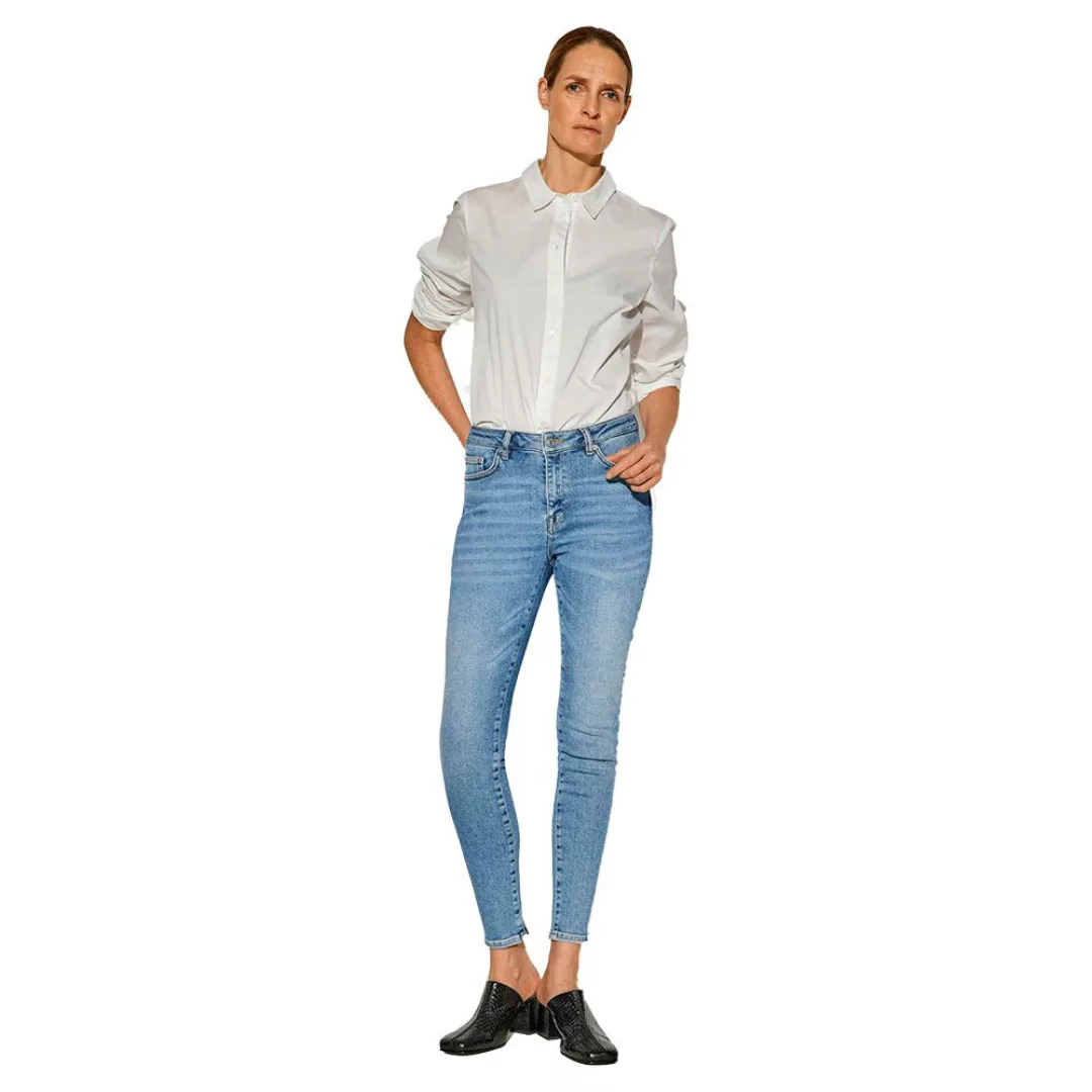 Selected Femme – Sophia – Eng geschnittene Jeans aus Bio-Baumwollmischung i günstig online kaufen