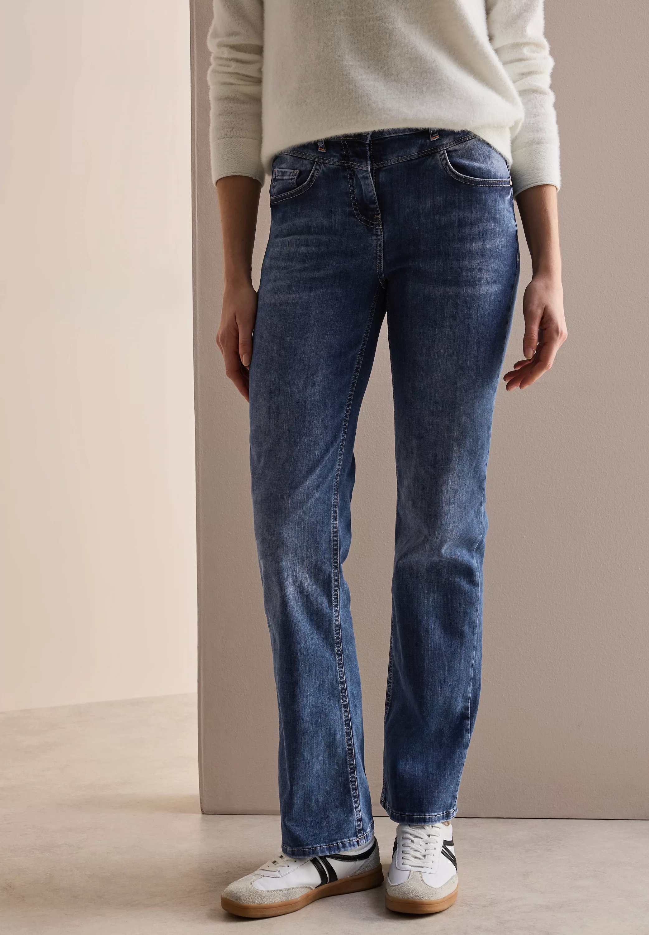 Cecil Bootcut-Jeans, High Waist günstig online kaufen